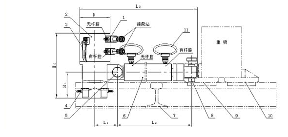 空心千斤頂